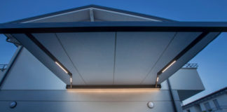 Nuova tenda da sole R95 Stone: luce e materia quale iconico, e personale, stile distintivo