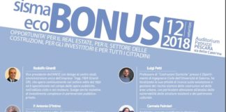 Eco e sisma bonus: opportunità per imprese, investitori e cittadini. Convegno a Pescara