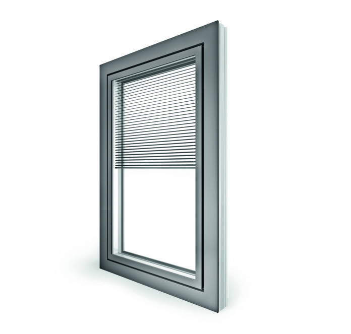 INTERNORM - KV350 Doppia finestra in PVC alluminio