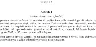 Possibile ridefinizione parametro H’t nel testo di proposta revisione requisiti minimi edifici