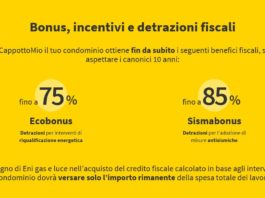 Riqualificazione energetica condomìni. “Dentro” anche UniCredit con Eni ed H&D