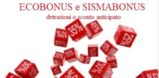 Ecobonus e Sismabonus, per “incentivare” la detrazione si favoriscono le grandi aziende