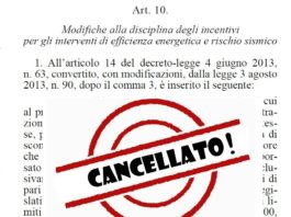 Pure associazioni del serramento denunciano: opzione sconto Ecobonus non praticabile