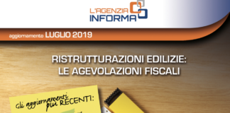 Ristrutturazioni edilizie. AdE aggiorna ancora Guida agevolazioni
