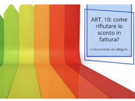 Da ANFIT documento da allegare per rifiutare lo sconto in fattura