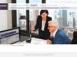 Online versione “Programma per Progettisti” Hörmann con modelli BIM