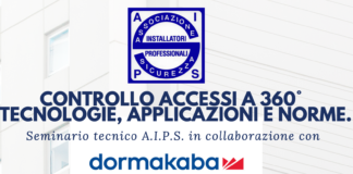 Seminario tecnico AIPS – Dormakaba: evoluzione controllo e sicurezza