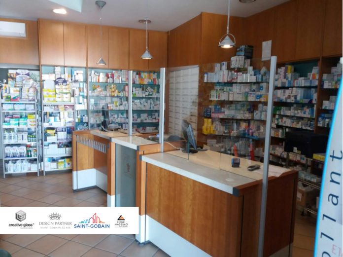 SGG_Applicazione protezioni vetro Covid19