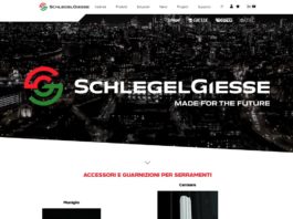 Nuovo sito SchlegelGiesse. Piattaforma unica per “galassia” di prodotti