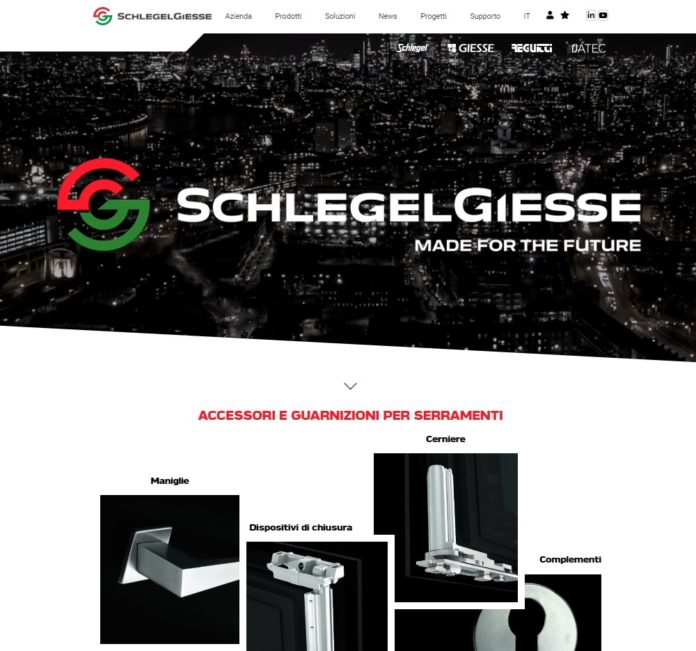 SchlegelGiesse nuovo sito