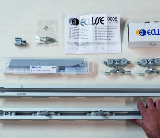 Porte a scomparsa. Da Eclisse 3 nuovi accessori per migliorarle