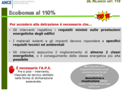 Operatività superbonus 110%: da ANCE guida aggiornata