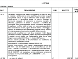 Ecobonus: detrazione 110% vietata ai serramenti. Definito prezzario