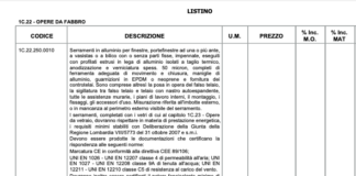 Ecobonus: detrazione 110% vietata ai serramenti. Definito prezzario