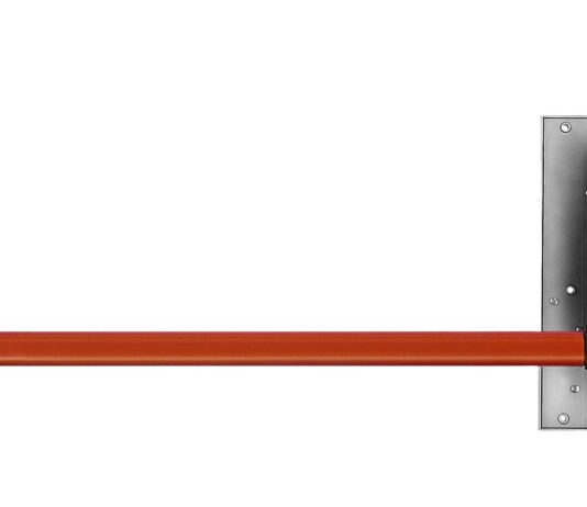 Barre orizzontali protettive per maniglie antipanico