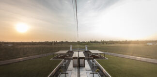 La pergole bioclimatiche per un nuovo headquarter nel friulano