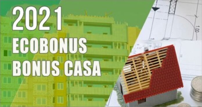 Ecobonus e bonus casa 2021