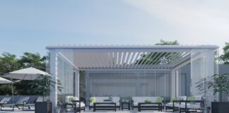 Nuova pergola bioclimatica dal design innovativo