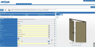 Novoferm amplia catalogo BIM 3D alle porte a battente in acciaio