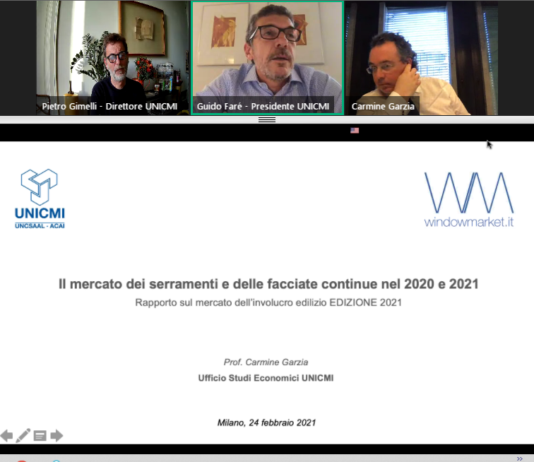 Involucro edilizio. Rapporto UNICMI articola stime 2020-2021