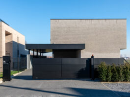 Dal Belgio: il cancello scorrevole per la casa monofamiliare