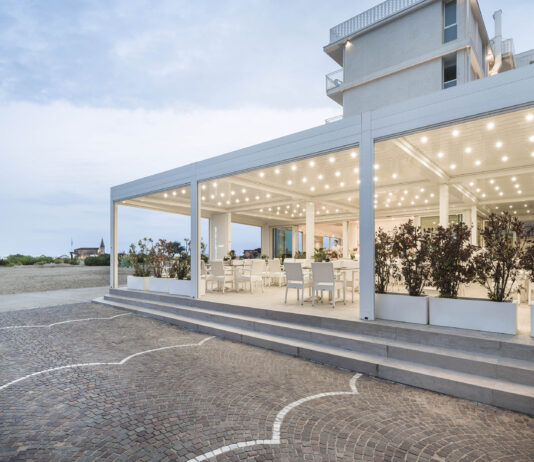 La terrazza sul mare a Caorle