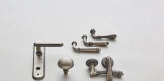 Ottone massiccio per le maniglie in stile classico