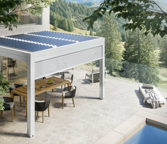 Energy-pergole al Supersalone