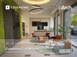 GEZE Italia al Fuori Salone di Milano nello spazio Cosentino City