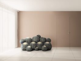 La blindata filomuro con apertura a 180° senza profili in vista