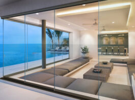 Nuova vetrata con configurazione angolare