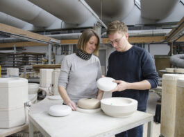 Lo Studio Niruk per le maniglie Bau