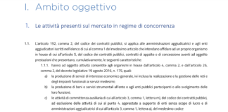 Appalti pubblici con affidamenti “in-house” rappresentano un’eccezione