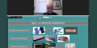 Persistono criticità negli approvvigionamenti di materie prime