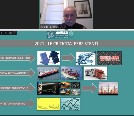 Persistono criticità negli approvvigionamenti di materie prime