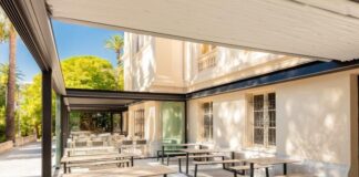 L’Institution Stanislas e la sua nuova area pranzo coperta