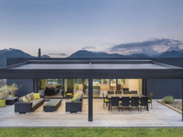 La nuova pergola Quadra e la sua geometria essenziale