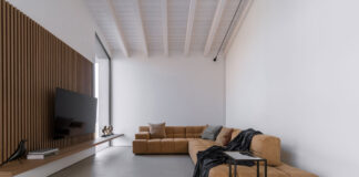 Casa Erre e la sua suddivisone degli spazi