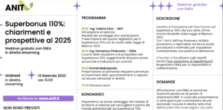 Webinar “Superbonus 110%: chiarimenti e prospettive al 2025”. No fiscalità
