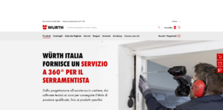 Würth Italia supporta i serramentisti con nuovi corsi online e sito web dedicato