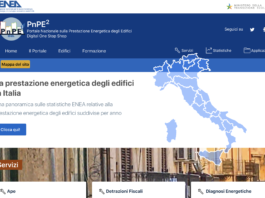 Da MITE ed ENEA il portale nazionale sulla prestazione energetica degli edifici