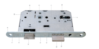 Serrature per porte tagliafuoco e vie di fuga