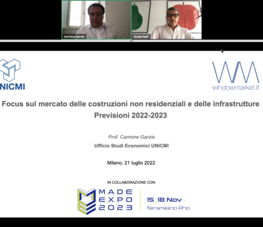 Serramenti e facciate. Confermata (sensibile) crescita vendite anche nel 2022