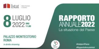 Presentazione Istat Rapporto annuale 2022. Disponibile in streaming