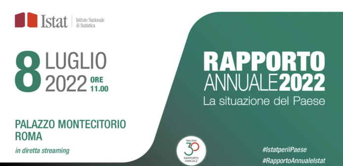 Presentazione Istat Rapporto annuale 2022. Disponibile in live streaming