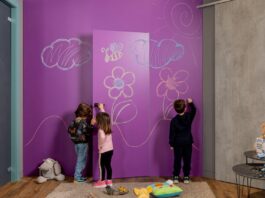 Back to school: la porta diventa lavagna