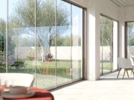 Le vetrate panoramiche a scorrimento