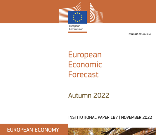 Economia UE in recessione già nel 4° trimestre 2022