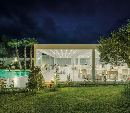 Illuminazione led per le pergole a impatto contenuto