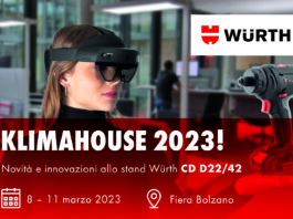 Würth invita serramentisti e carpentieri a Klimahouse 2023